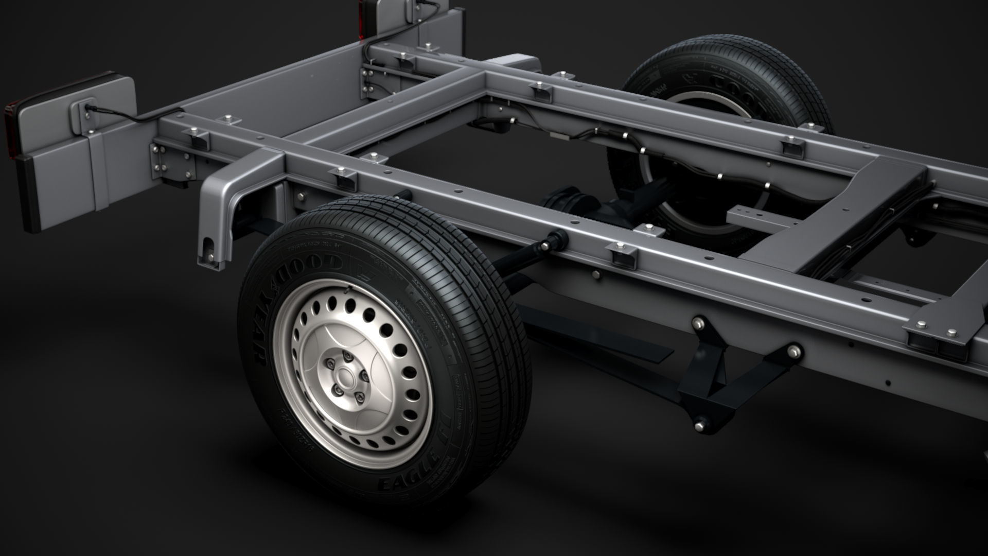 RAM Sprinter Chassis Crew Cab L2 RWD 2020 3D model_10