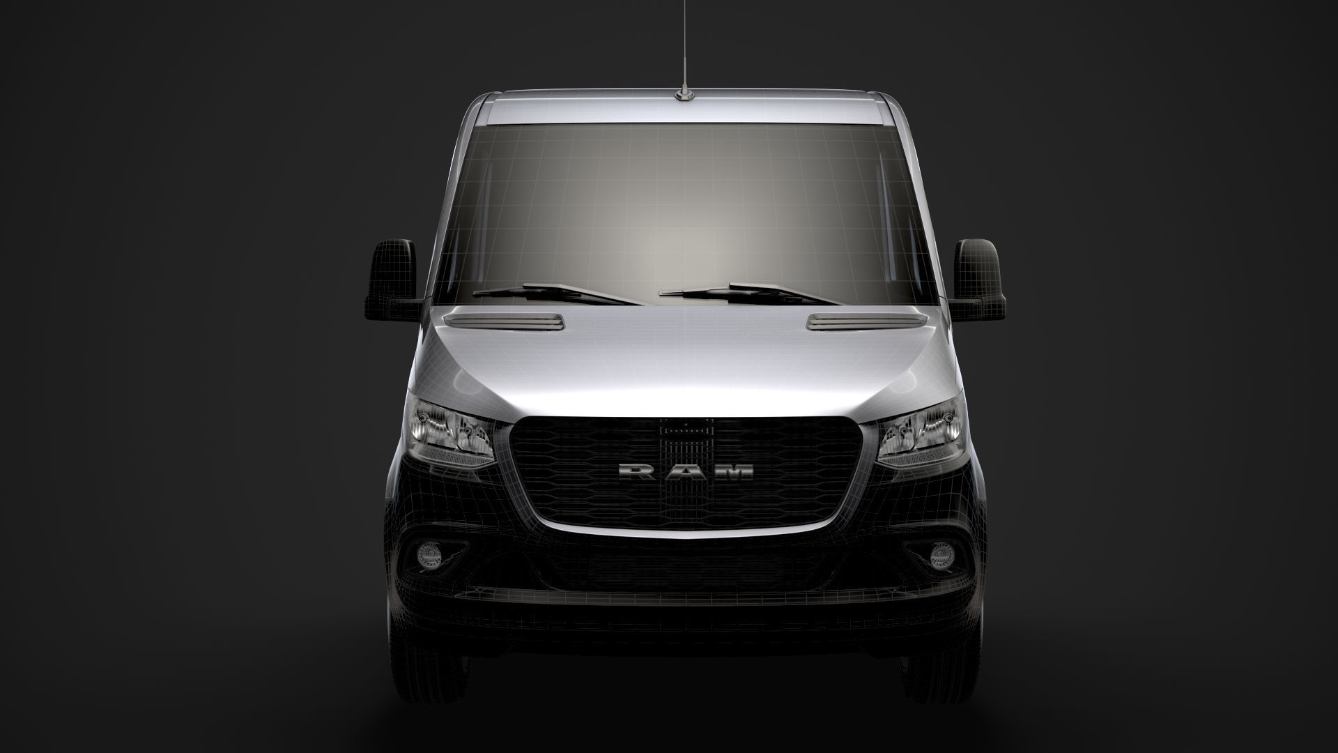RAM Sprinter Chassis Crew Cab L2 RWD 2020 3D model_30