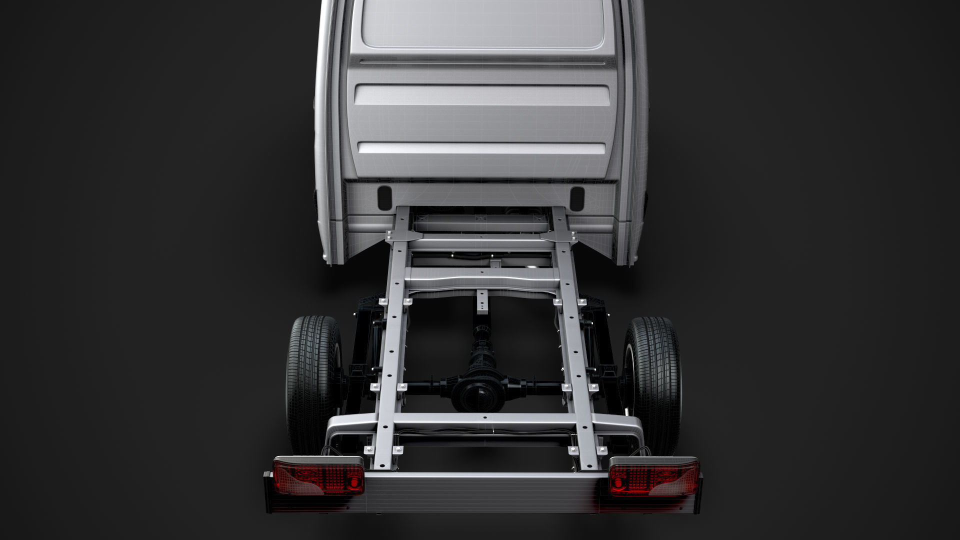 RAM Sprinter Chassis Crew Cab L2 RWD 2020 3D model_32