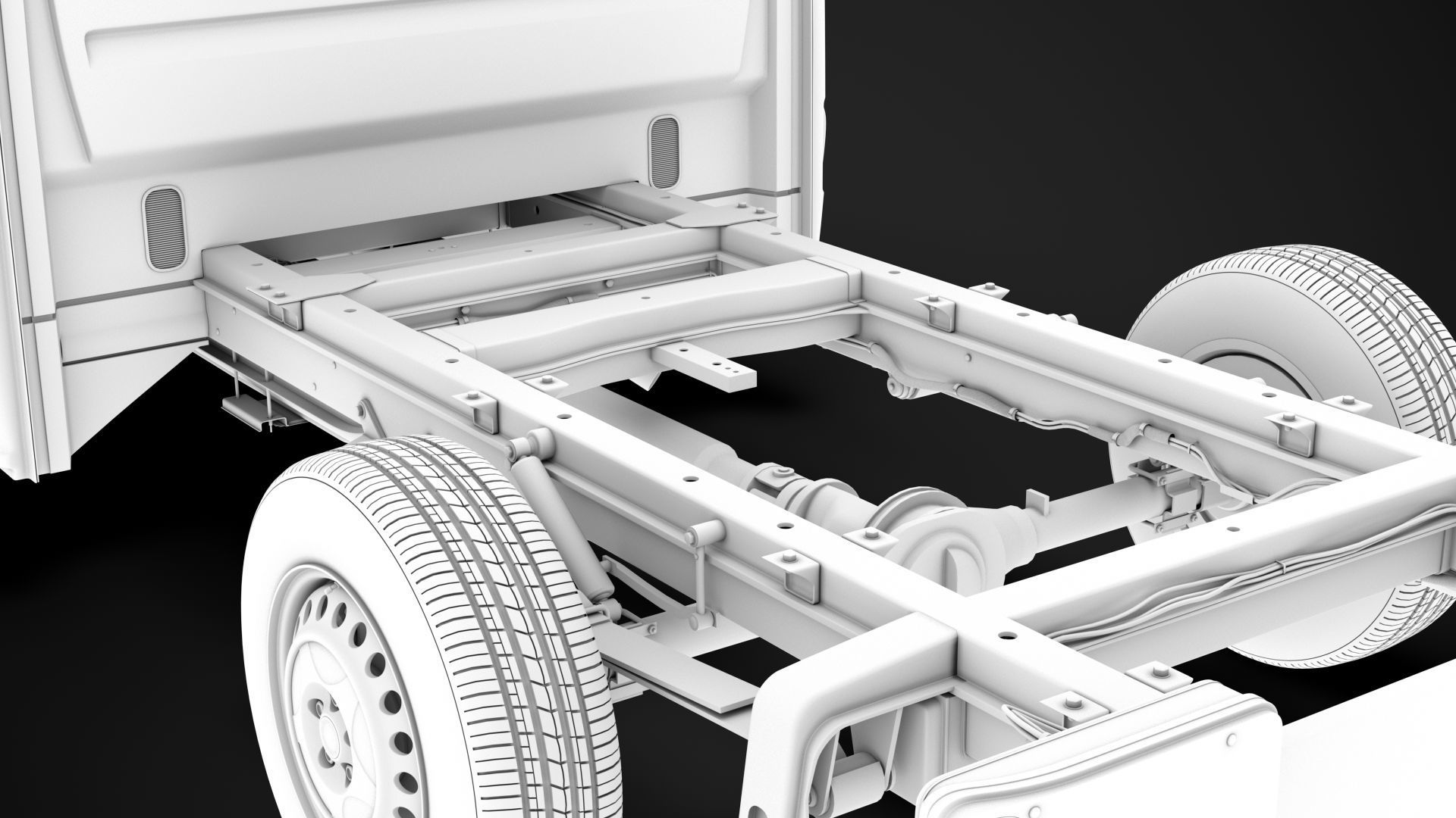 RAM Sprinter Chassis Crew Cab L2 RWD 2020 3D model_15