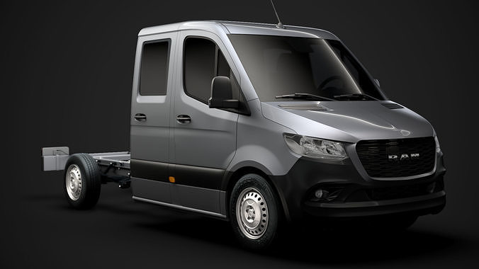 RAM Sprinter Chassis Crew Cab L2 RWD 2020 3D model