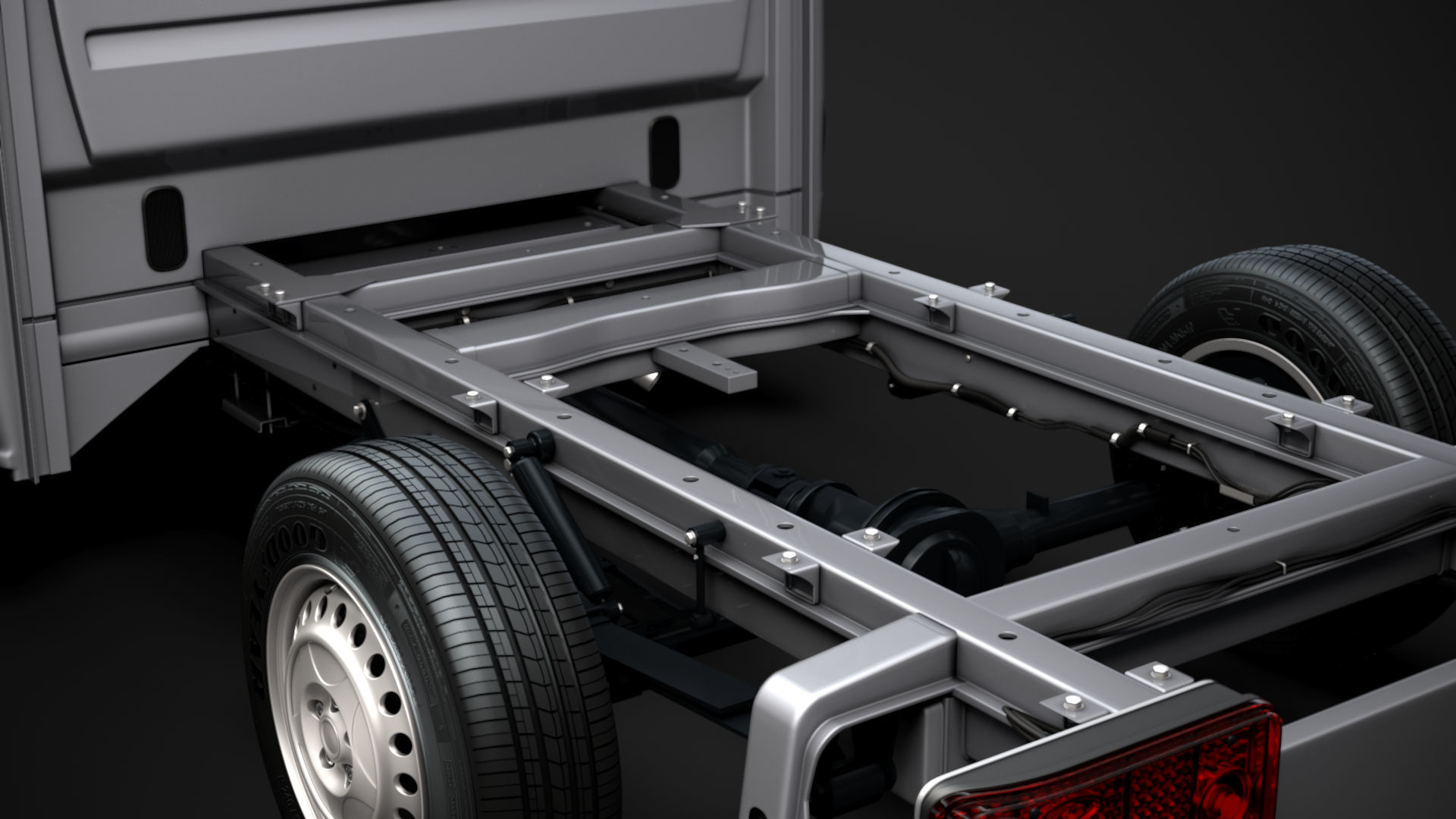 RAM Sprinter Chassis Crew Cab L2 RWD 2020 3D model_3