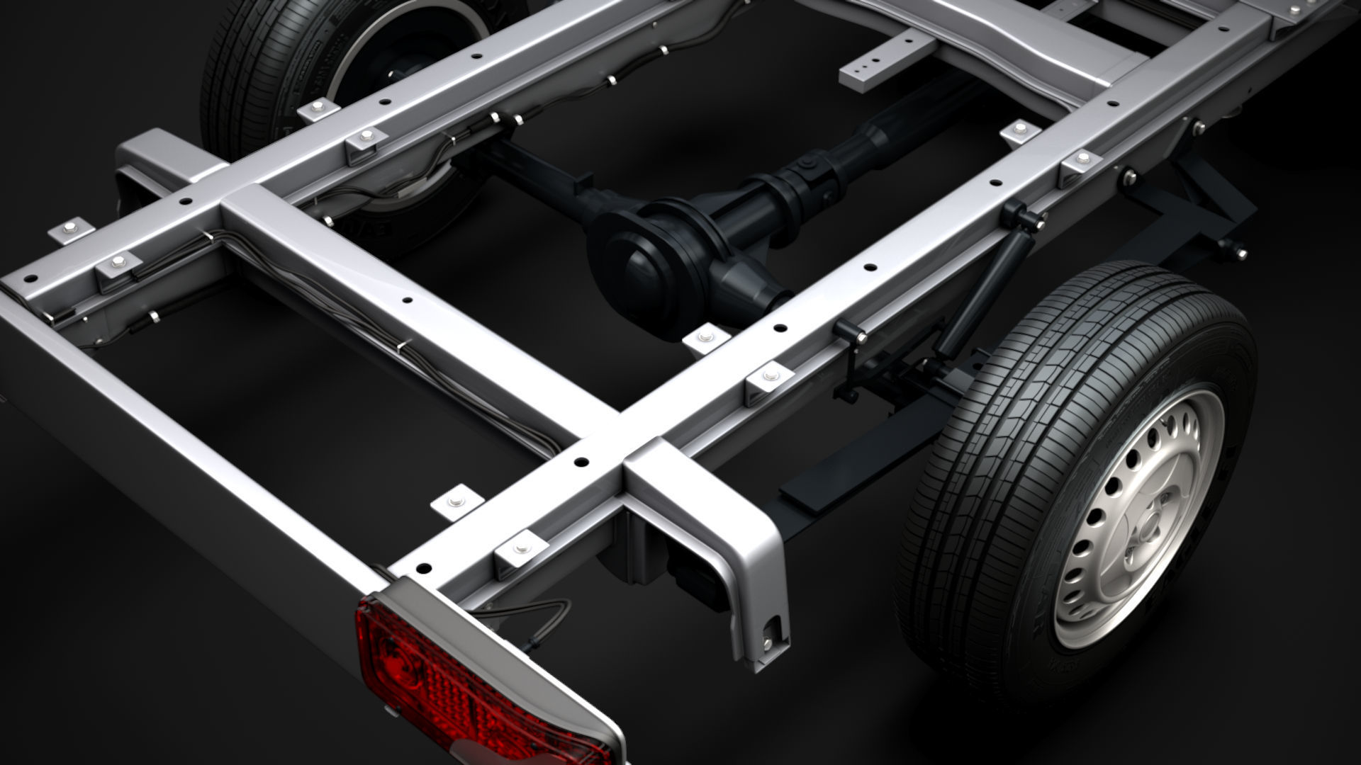 RAM Sprinter Chassis Crew Cab L2 RWD 2020 3D model_9