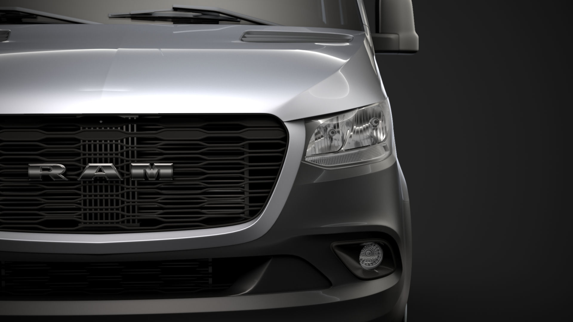 RAM Sprinter Chassis Crew Cab L2 RWD 2020 3D model_6