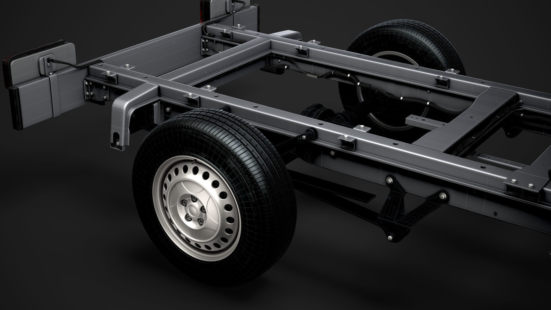 RAM Sprinter Chassis Crew Cab L2 RWD 2020 3D model_31