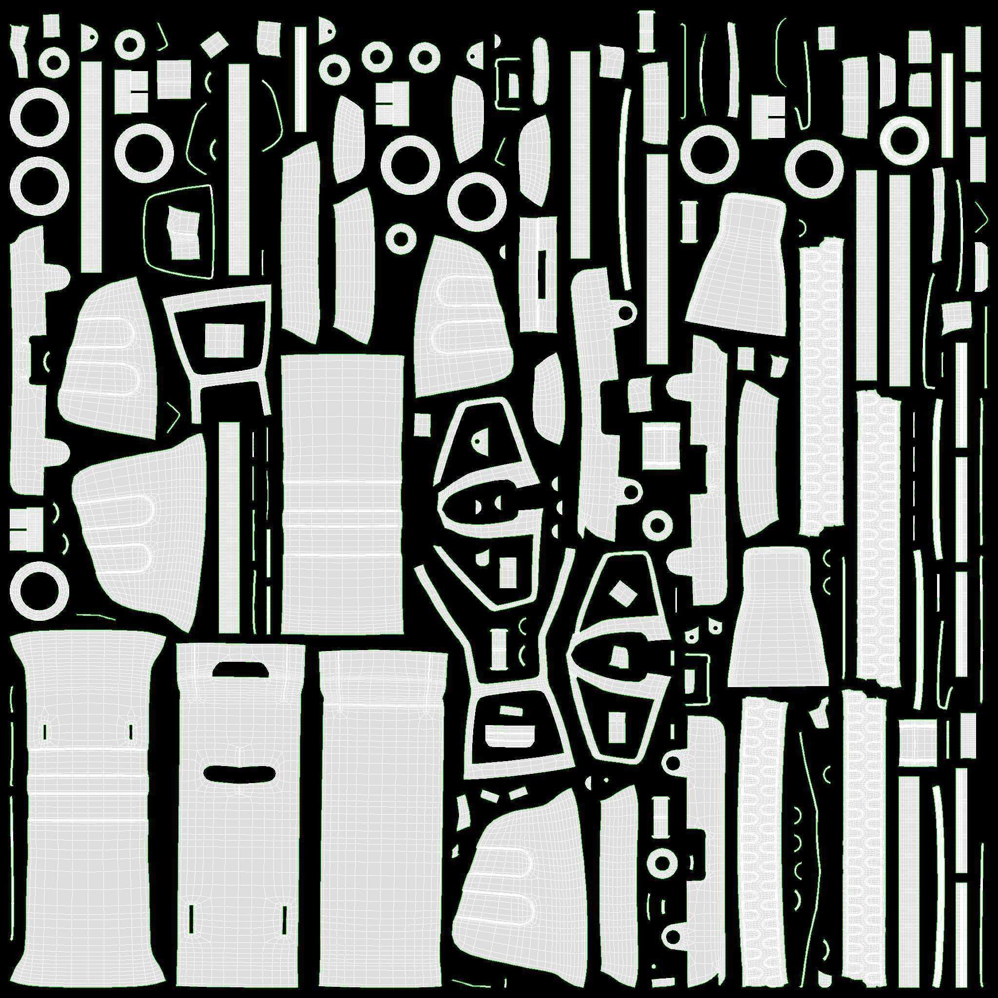 Toy dump truck 3D model_13