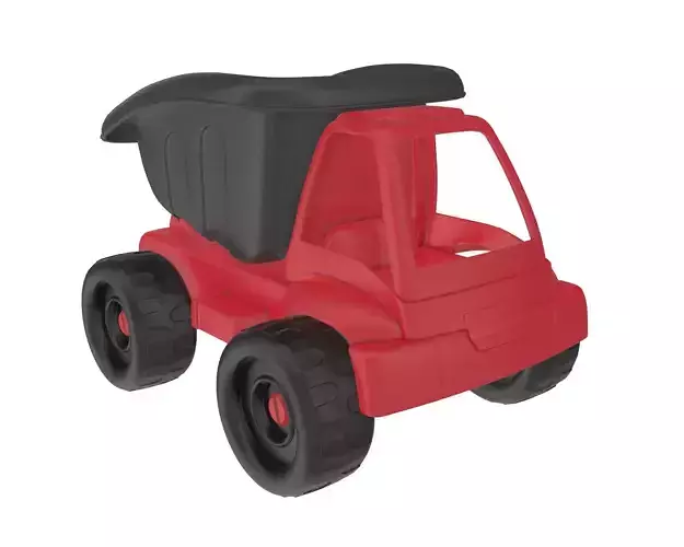 Toy dump truck 3D model