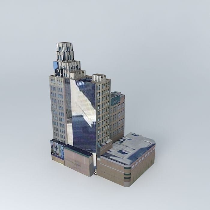 Pigott Building Free 3D model_1