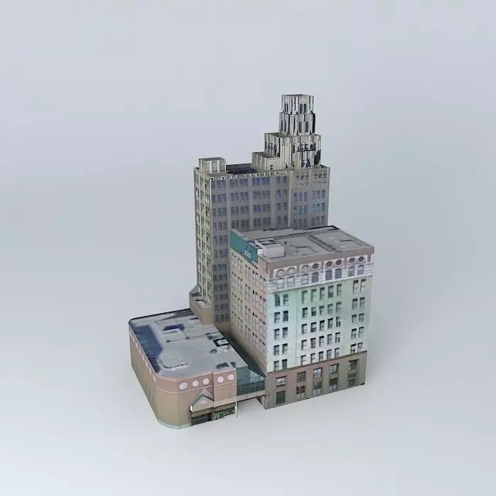 Pigott Building Free 3D model_0