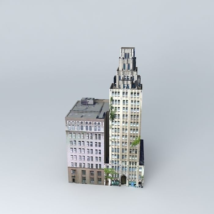 Pigott Building Free 3D model_2