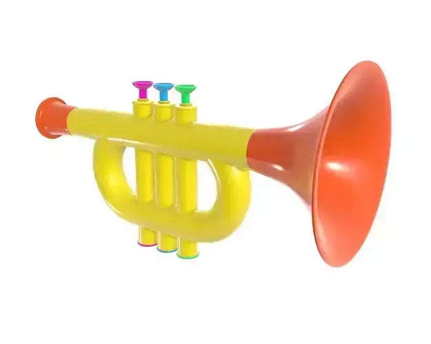 Trumpet toy 2 3D model