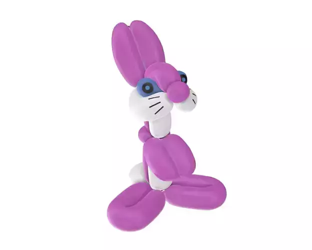 Balloon bunny 3D model