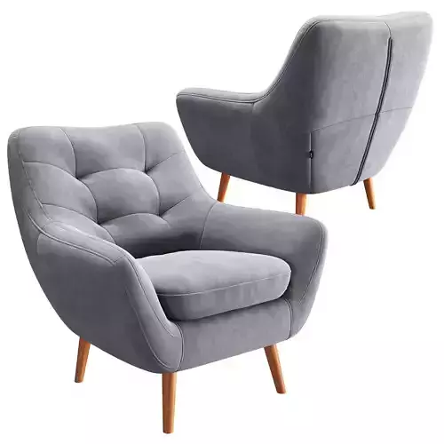 Chair Vitio Grey 3D model