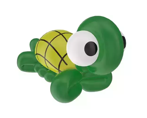 Balloon turtle 3D model