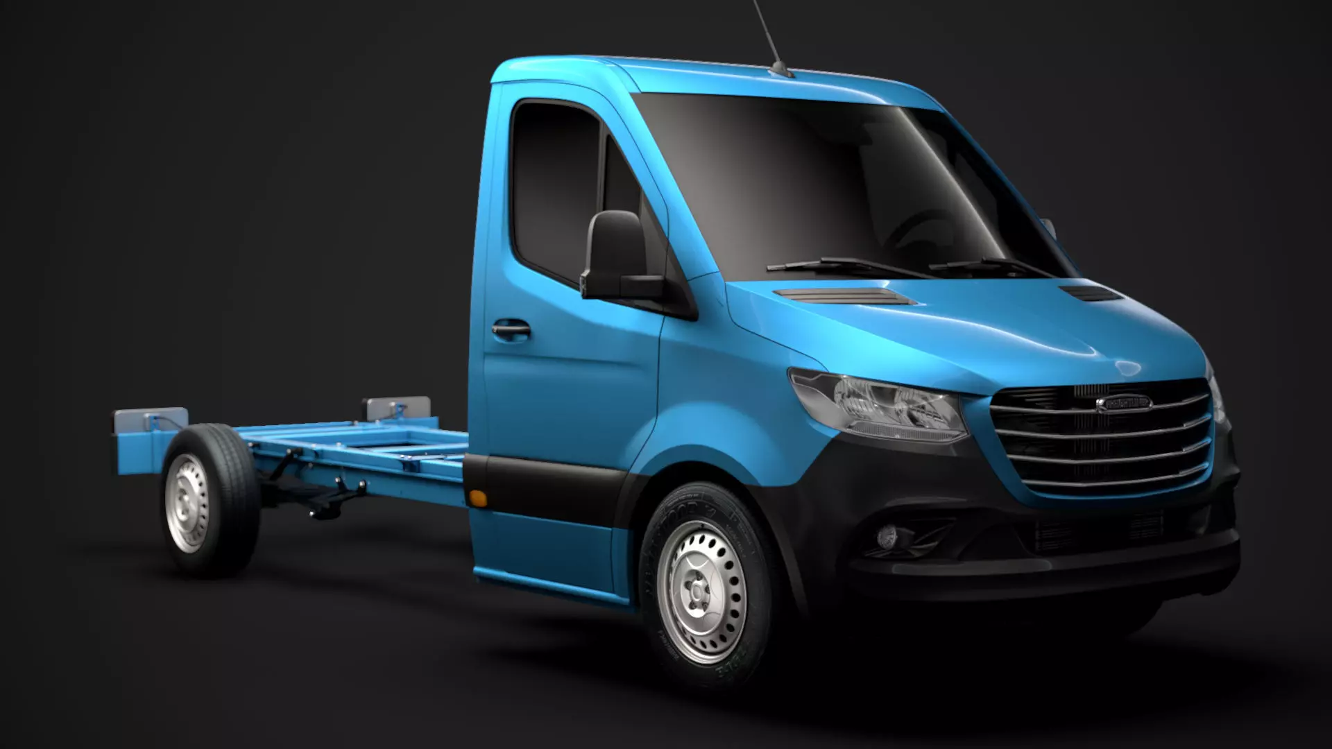 Freightliner Sprinter Chassis Single Cab L2 FWD 2020 3D model