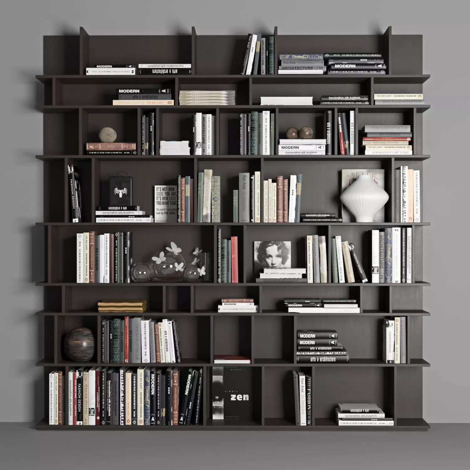 Cattelan Wally Bookcase 3D model