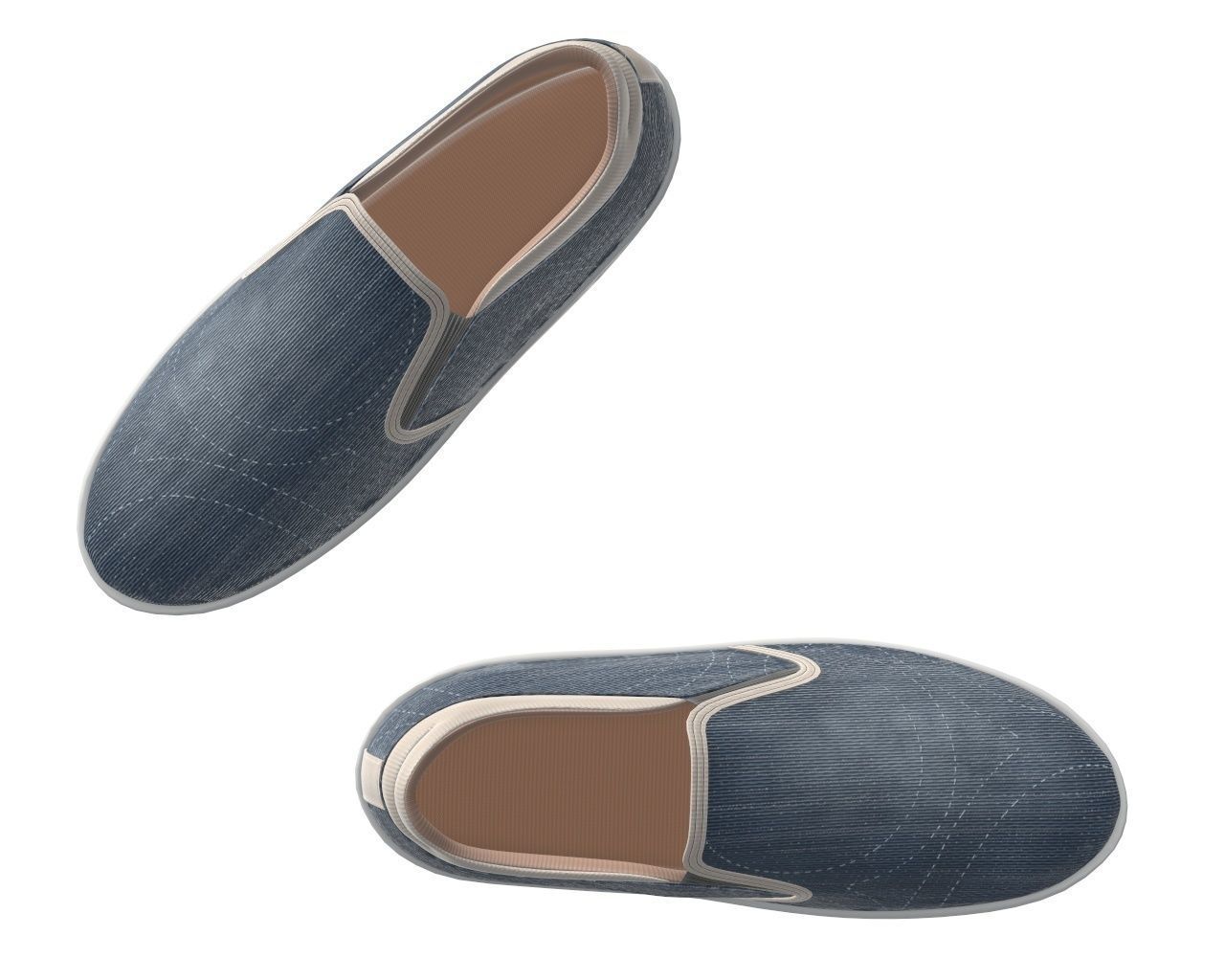 Shoes 01 3D model_4