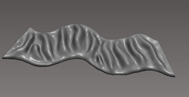 Runewars epic game Rock and Rivers set 3D print model_7