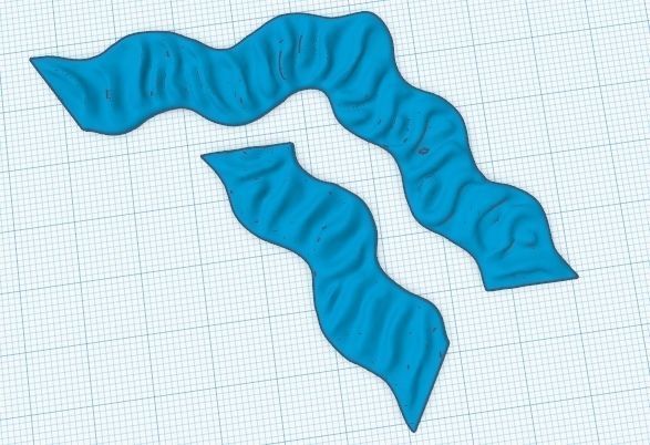 Runewars epic game Rock and Rivers set 3D print model_9