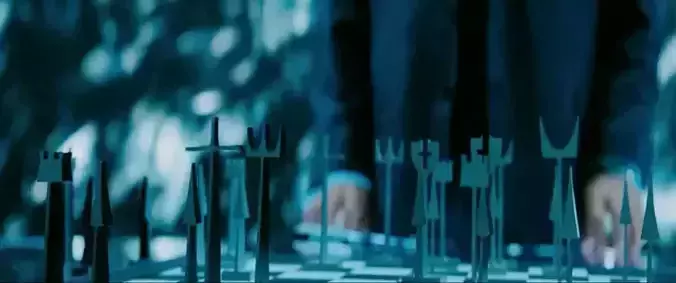 chess from the movie John Wick 3 Low-poly 3D model