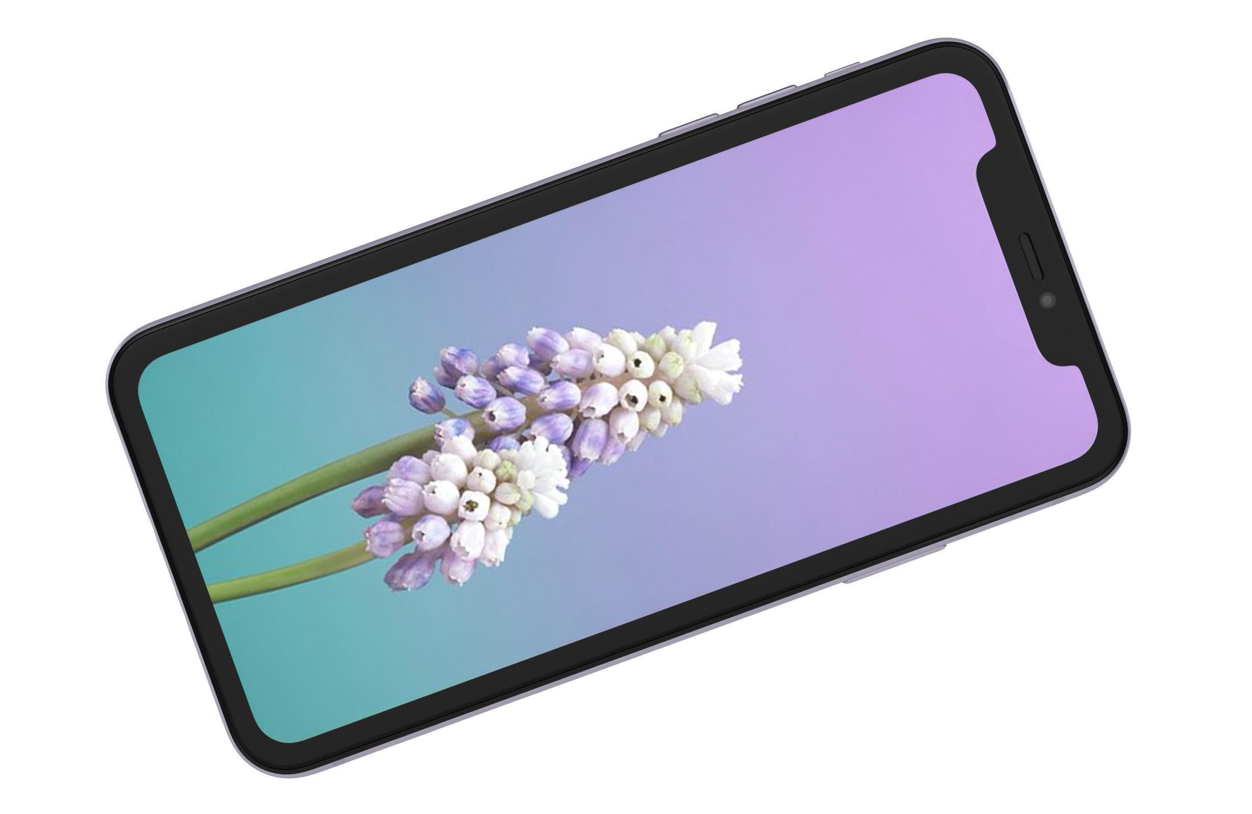 Apple iPhone 11 Purple 3D model_6