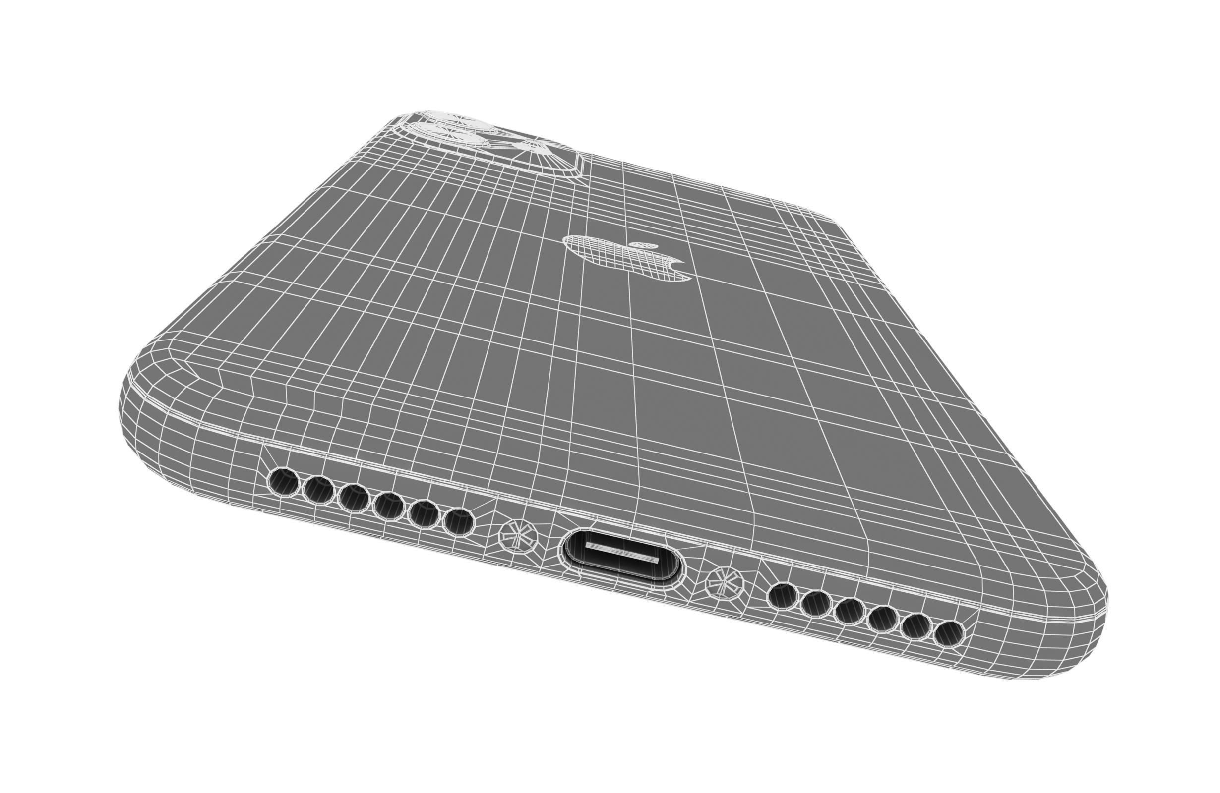 Apple iPhone 11 Purple 3D model_16