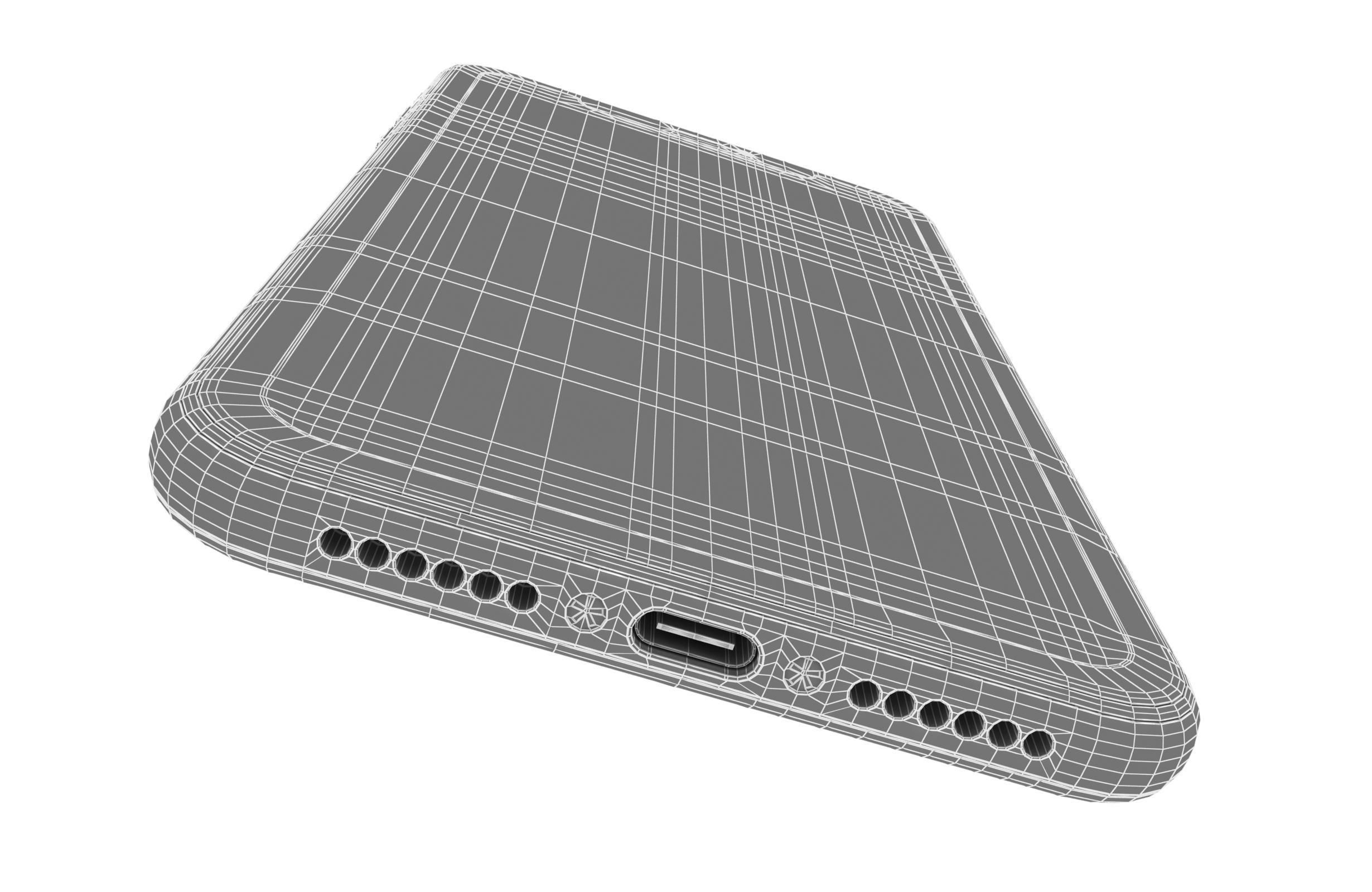 Apple iPhone 11 Purple 3D model_13