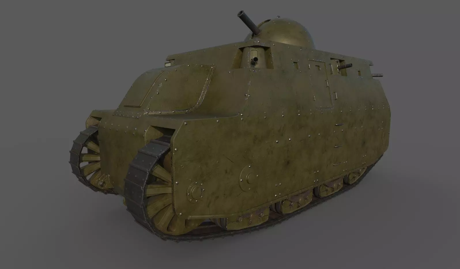 Fiat 2000 3D model