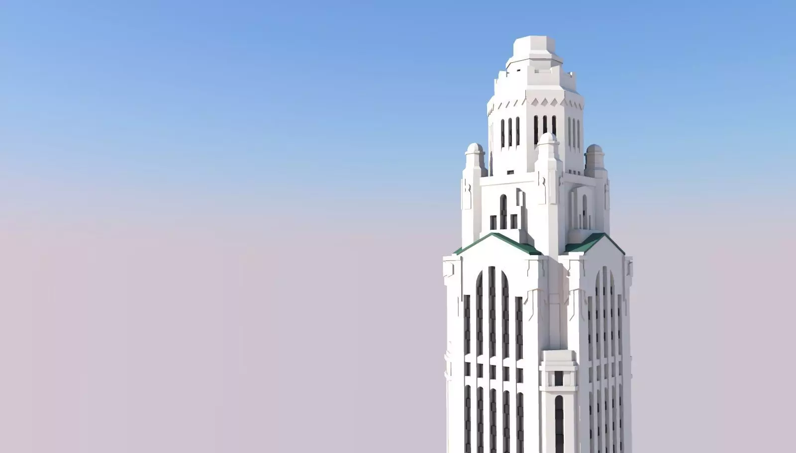 LeVeque Tower 3D print model_0