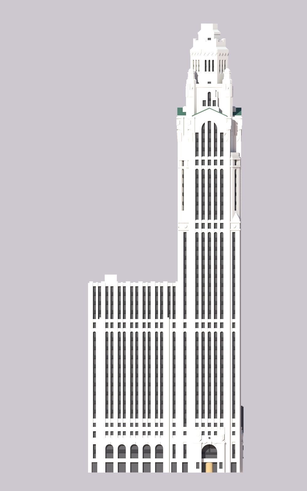 LeVeque Tower 3D print model_2