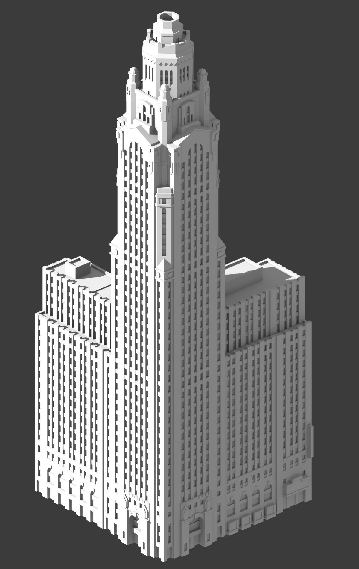 LeVeque Tower 3D print model_4