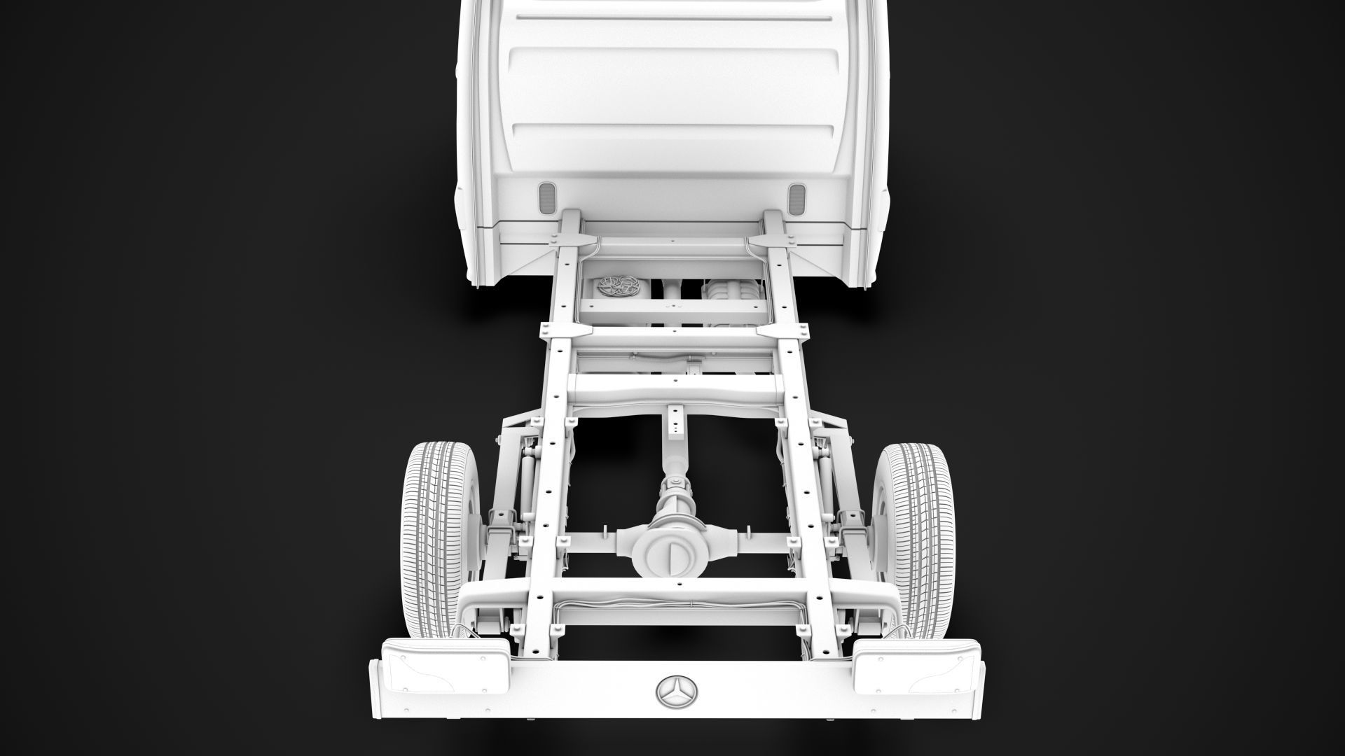 Mercedes Sprinter Chassis Single Cab L2 RWD 2020 3D model_23