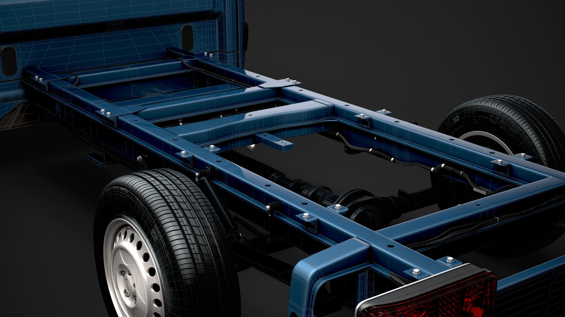 Mercedes Sprinter Chassis Single Cab L2 RWD 2020 3D model_27