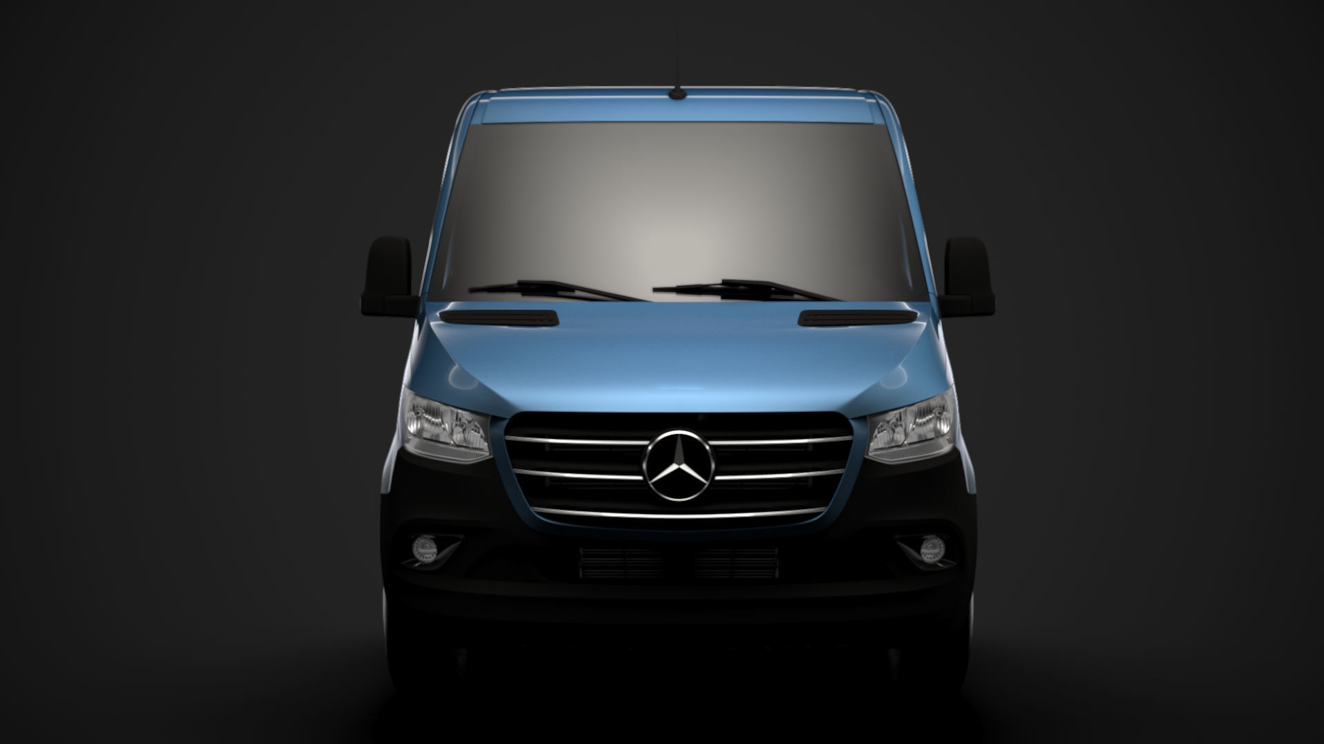 Mercedes Sprinter Chassis Single Cab L2 RWD 2020 3D model_9