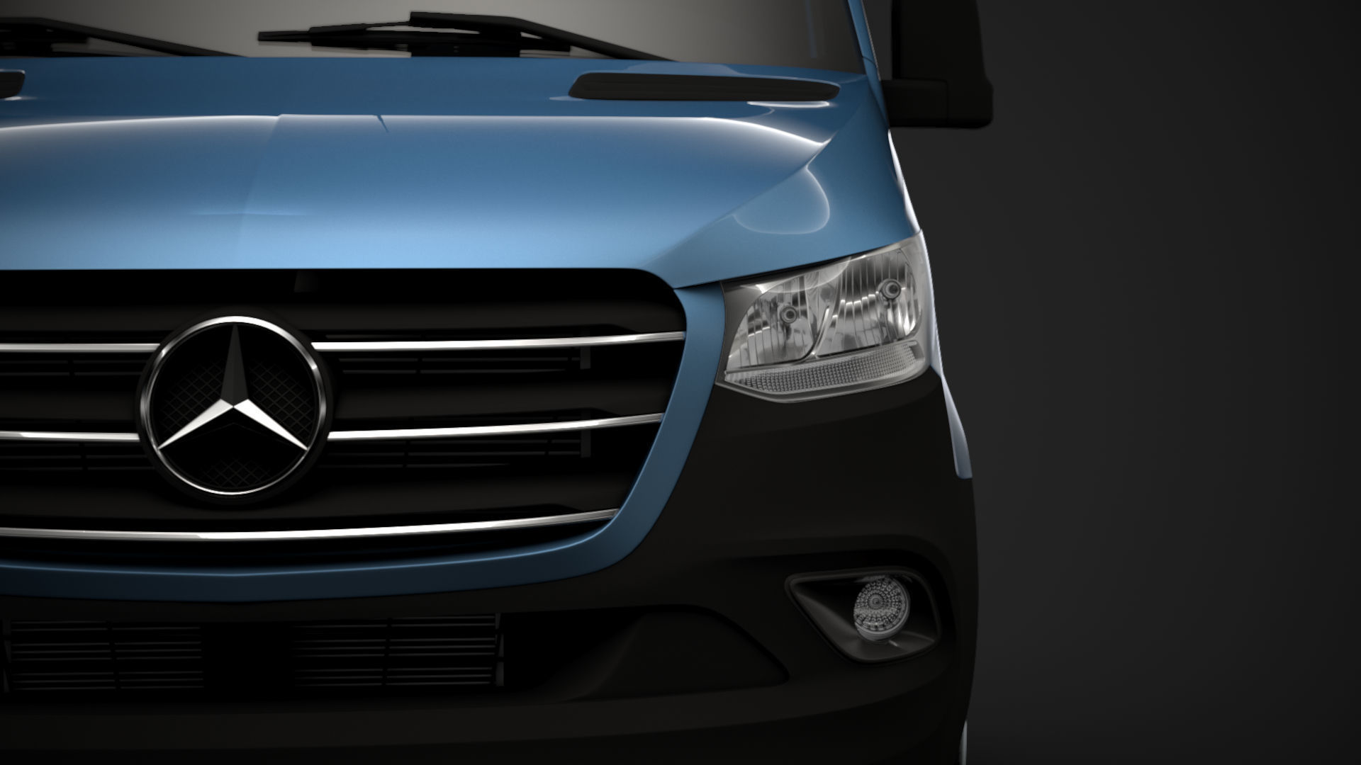 Mercedes Sprinter Chassis Single Cab L2 RWD 2020 3D model_6