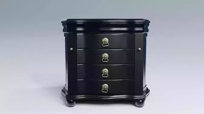 HandMade Jewelry Box  Free 3D model