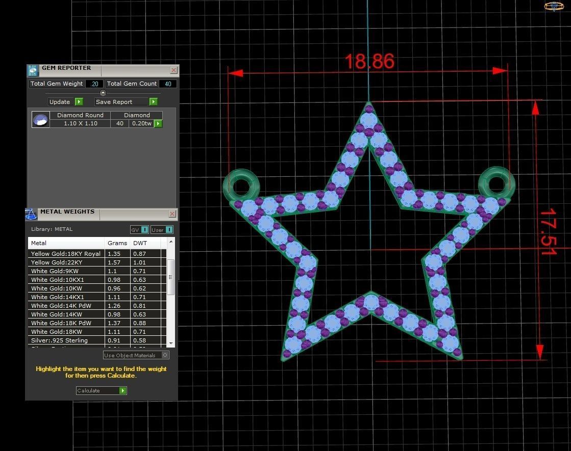 Jewelry Pendant 3D print model_18