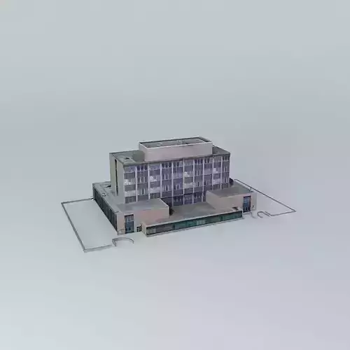 McMaster University Downtown Centre  Free 3D model