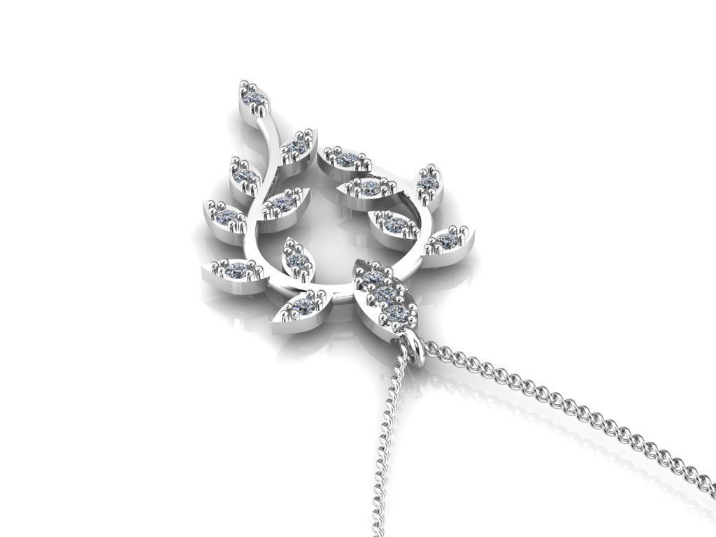 Jewelry Pendant 3D print model_6