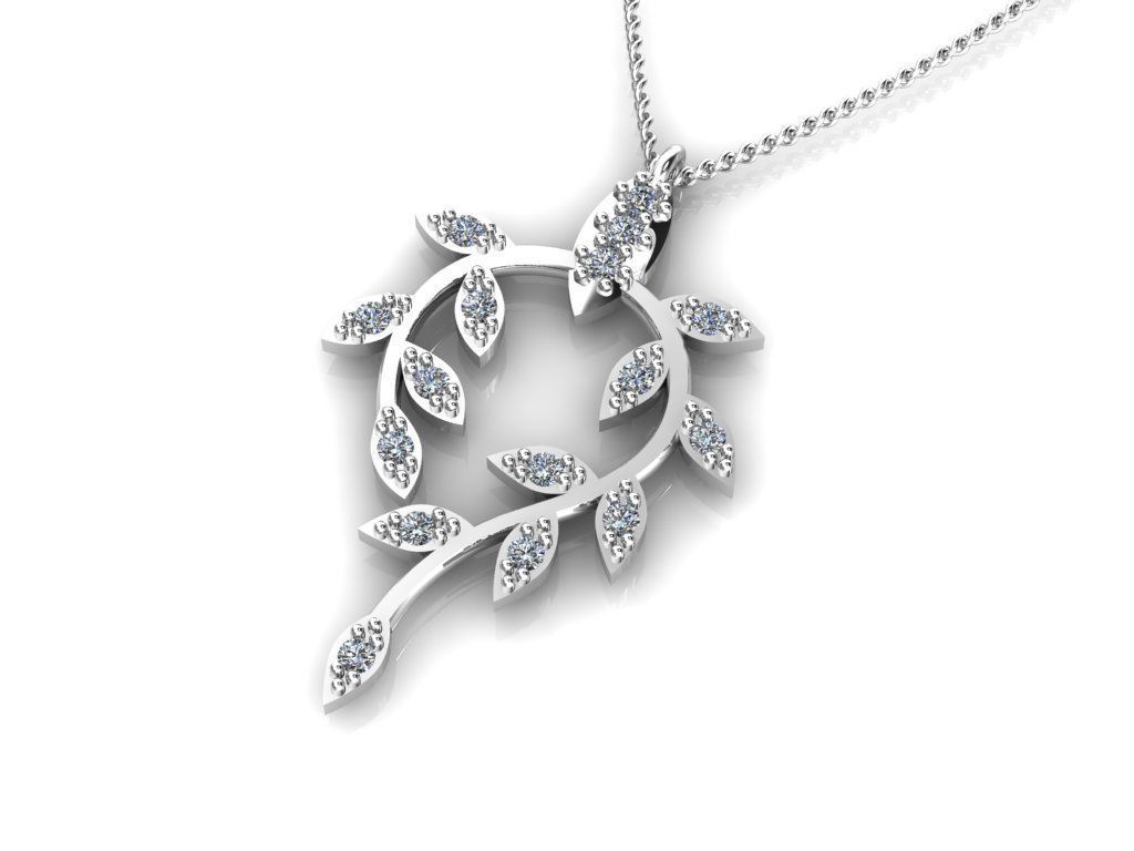Jewelry Pendant 3D print model_10