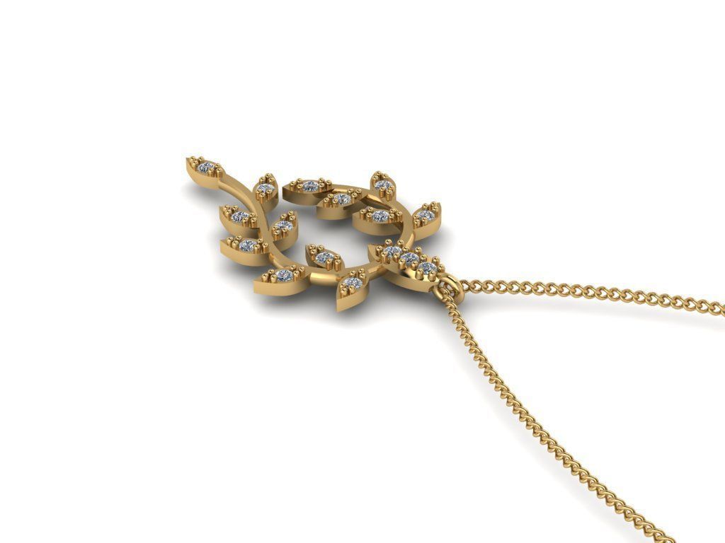 Jewelry Pendant 3D print model_12