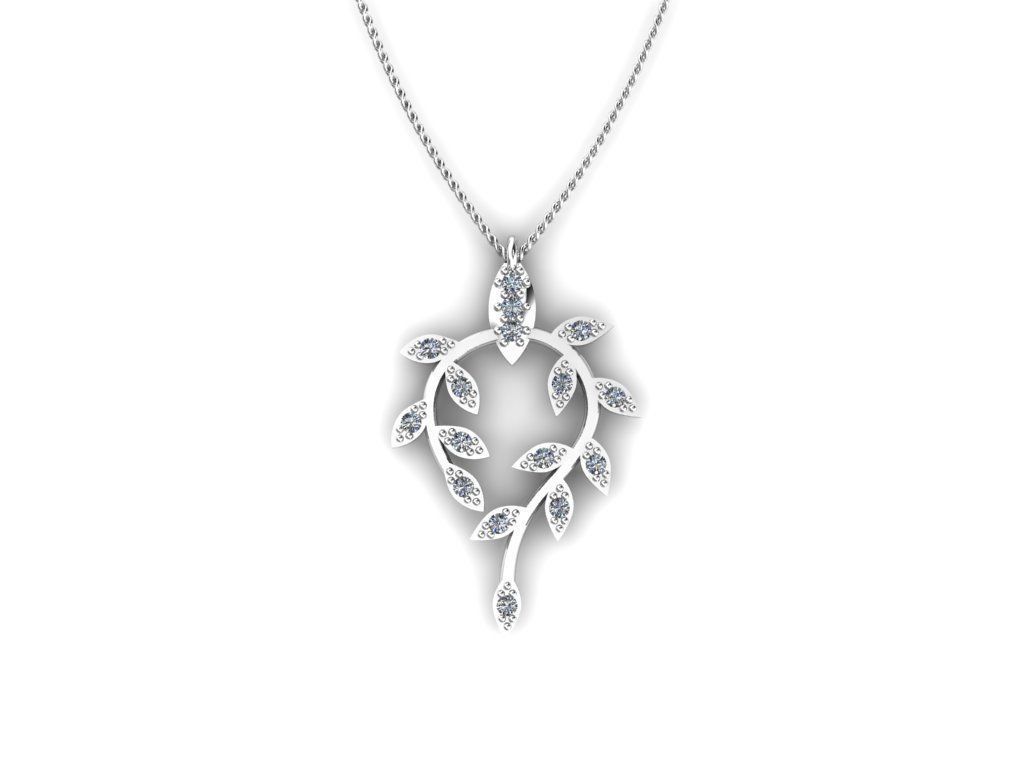 Jewelry Pendant 3D print model_4