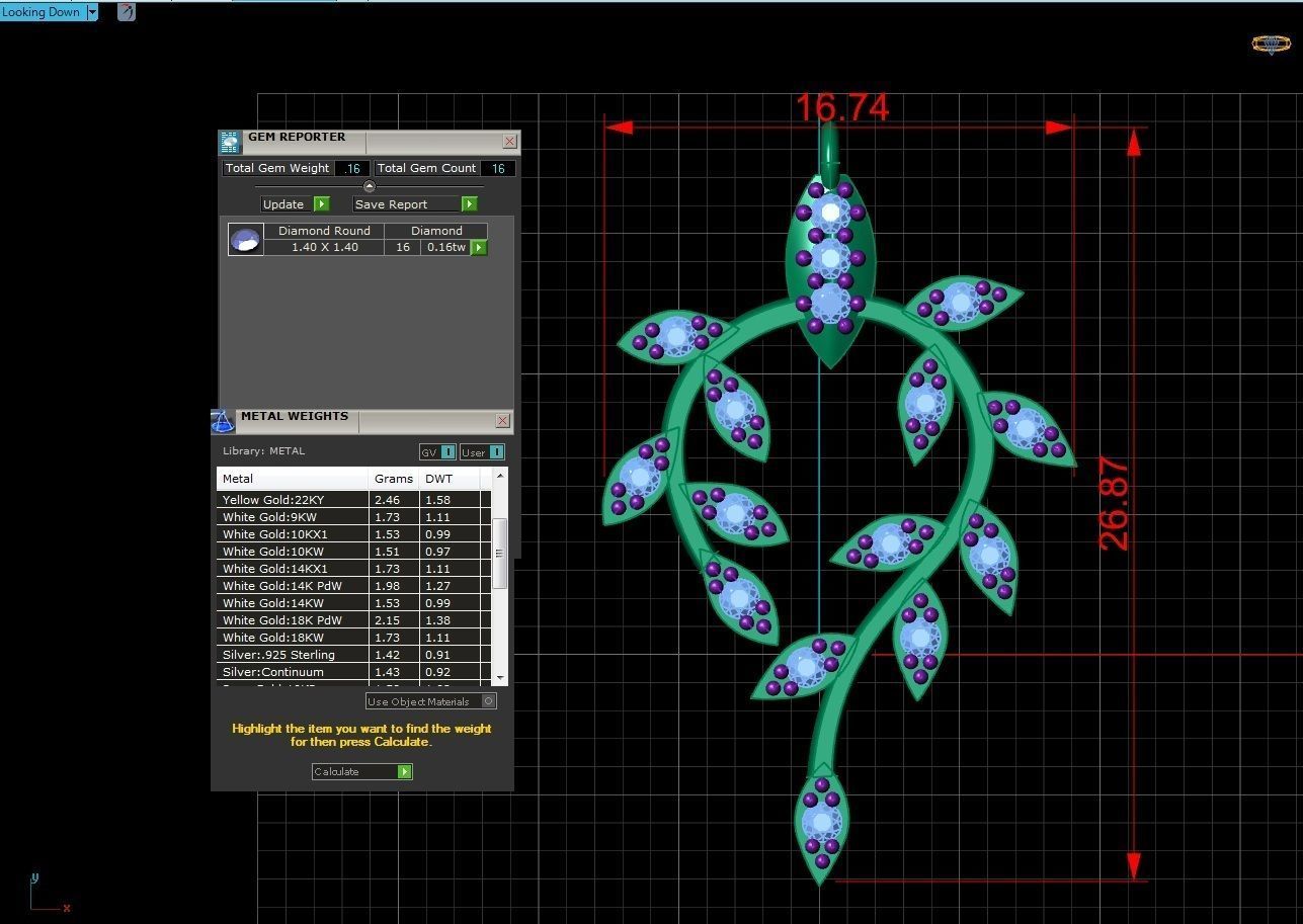 Jewelry Pendant 3D print model_21