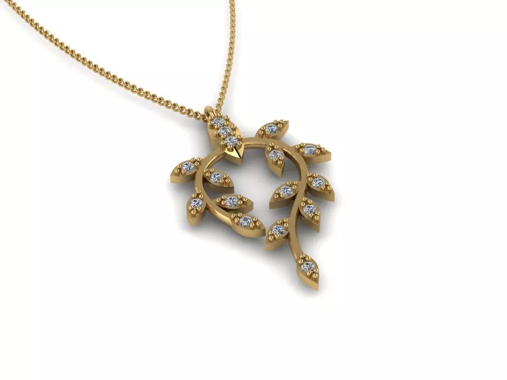 Jewelry Pendant 3D print model_0