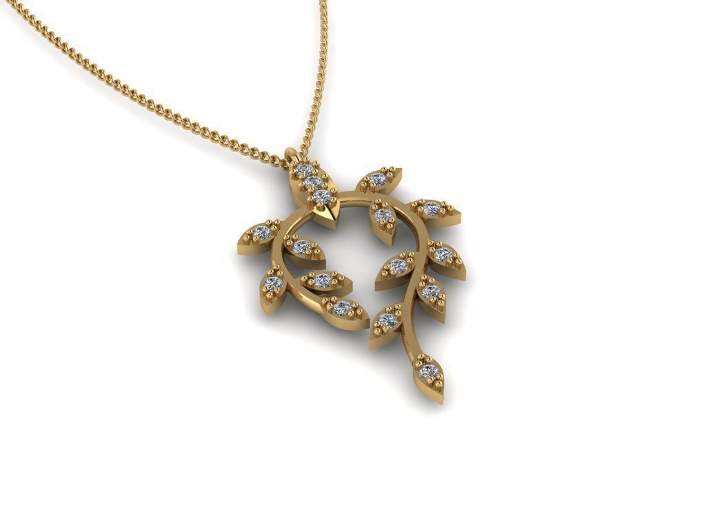 Jewelry Pendant 3D print model_19
