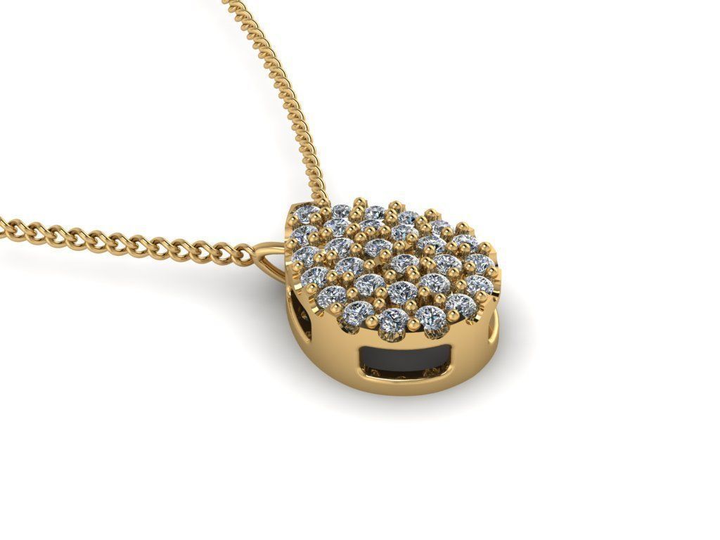 Jewelry Pendant 3D print model_21