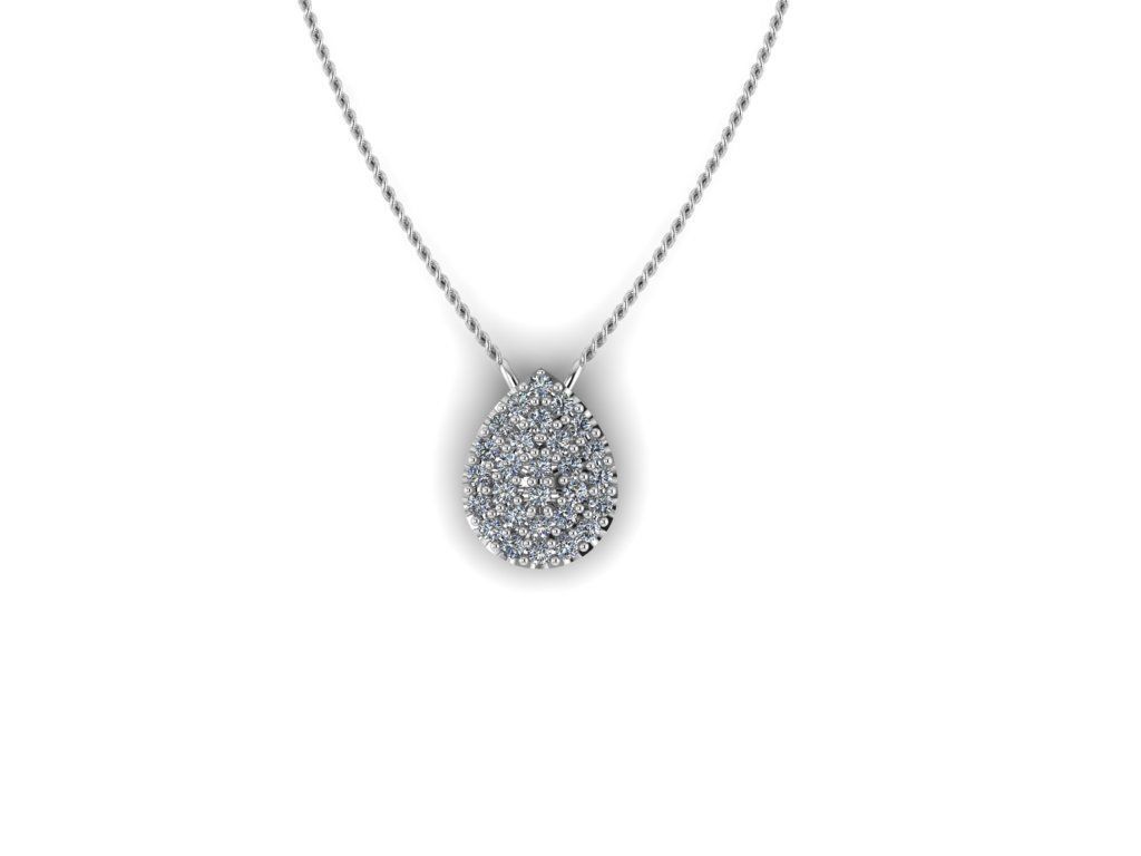 Jewelry Pendant 3D print model_9