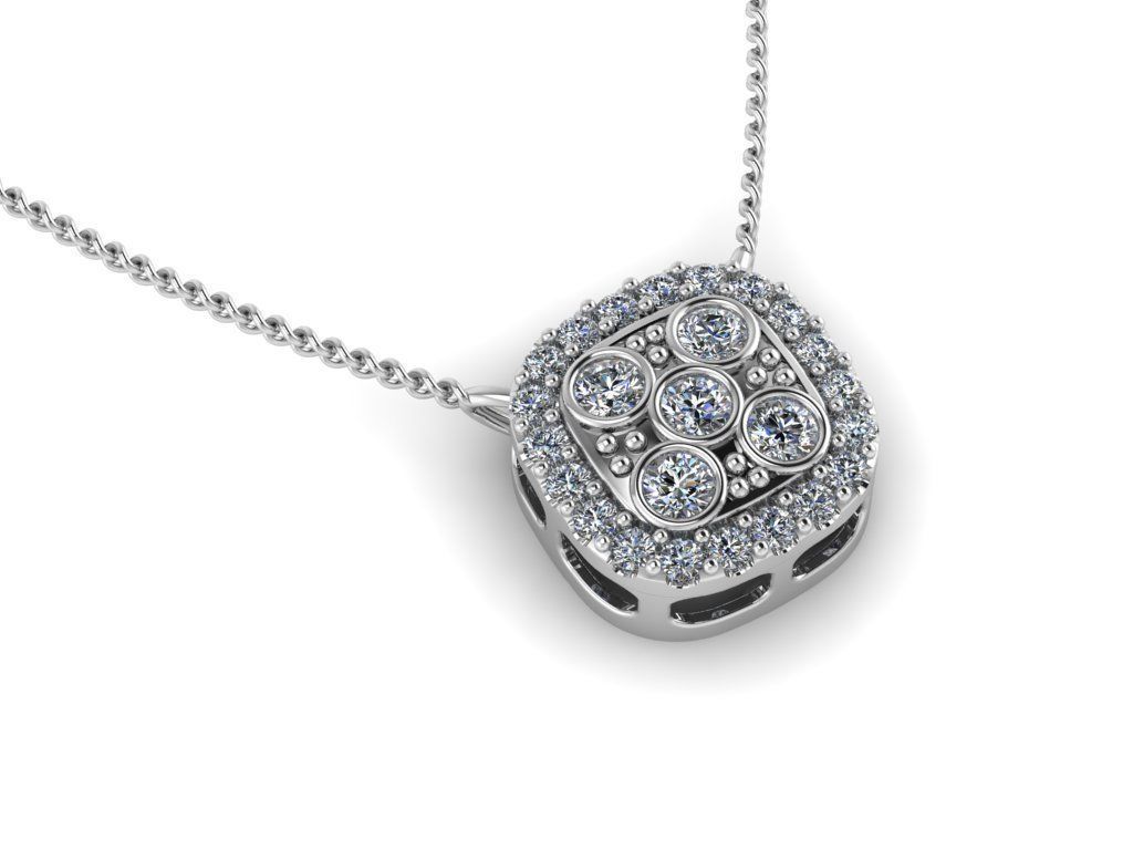 Jewelry Pendant 3D print model_20