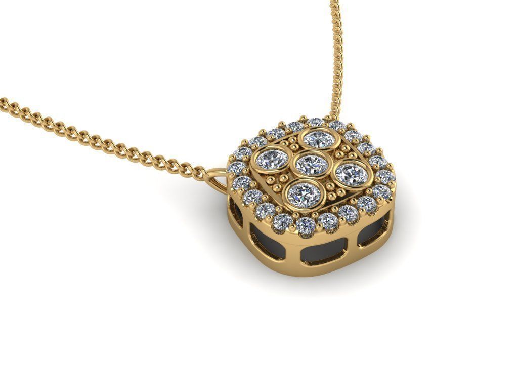 Jewelry Pendant 3D print model_21