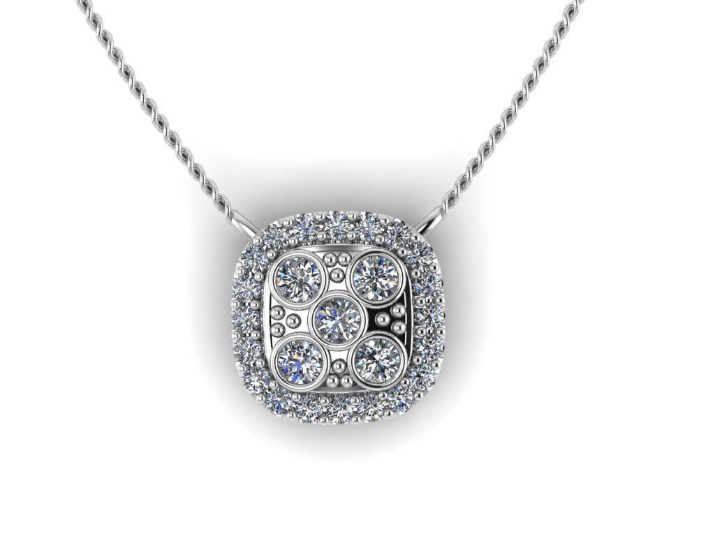 Jewelry Pendant 3D print model_12